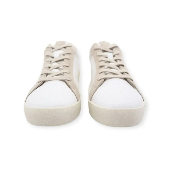 ZARA | White | ANIMAL PRINT TRIM SNEAKERS - Picture 3 of 10